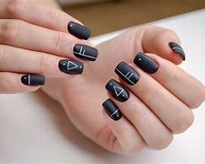 Image result for black nail polish