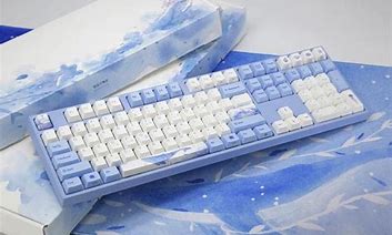 Image result for Blue and White Keyboard Phone