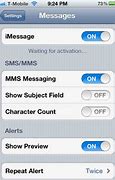 Image result for iMessage Acrivation