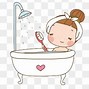 Image result for Cartoon Bath Clip Art