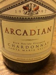 Image result for Arcadian Chardonnay Bien Nacido