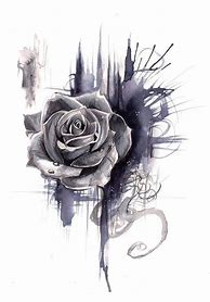 Image result for Gothic Flower Drawing
