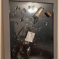 Image result for Broken Champagne Bottle Art