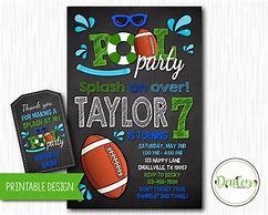 Image result for Football Pool Party