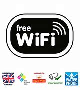 Image result for FreeWifi Sticker