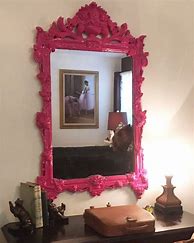 Image result for Antique Mirror with Painting