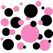 Image result for Pink Black Polka Dot Clip Art