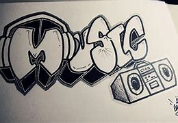 Image result for Music Graffiti Drawings