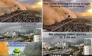 Image result for Dog Dust Storm Meme Generator