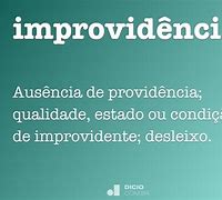 Image result for improvidencia