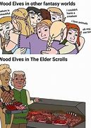Image result for Wood Elf Memes