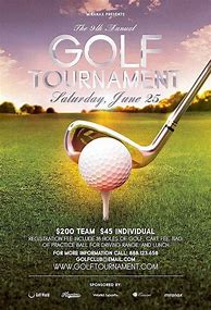 Image result for Golf Tournament Flyer Template