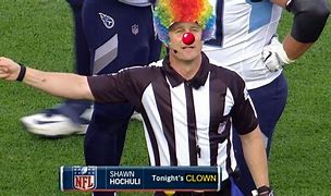 Image result for NFL Ref Clown