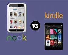 Image result for Nook vs Kindle