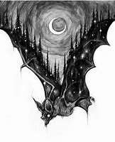 Image result for Scary Bat Pet Art