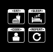 Image result for Wall Art Eat Sleep Code Repeat