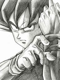 Image result for Dibujos a Lapiz De Goku