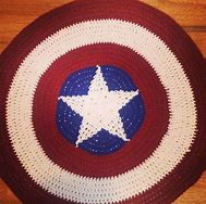 Image result for Captain America Shield Pattern