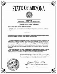 Image result for Good Legal Standing Certificate