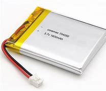 Image result for Rechargeable Lithium Polymer Battery