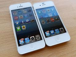 Image result for iPhone 4 vs 5 2012