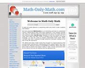 Image result for Only Math Plus