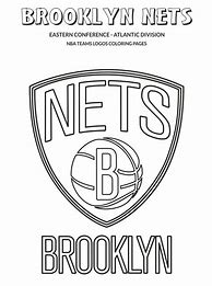Image result for Free Printable Coloring Pages Brooklyn Nets
