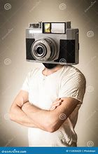 Image result for Man with Camera Head
