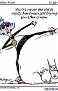 Image result for Aging Gracefully Cartoon