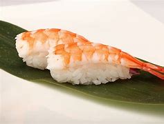 Image result for Raw Shrimp Sushi