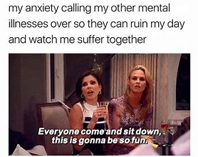 Image result for Anxiety Making Plans Meme