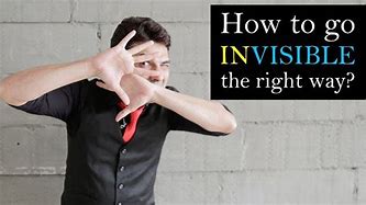 Image result for Is It Possible to Turn Invisible