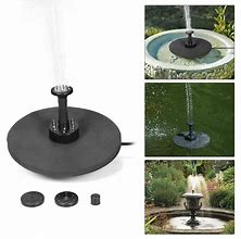 Image result for Cordless Solar Pump for Fountain