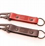 Image result for Leather Key Holder Wioth Clip and Clip Ends