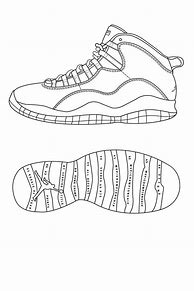 Image result for Jordan Baby Shoe Template
