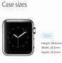 Image result for Small Apple Watch Size