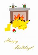 Image result for Chibi Pikachu Christmas