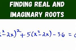 Image result for Complex Roots Quadratic Equation