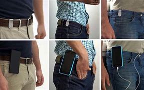 Image result for iPhone Leather Holster Belt Clip