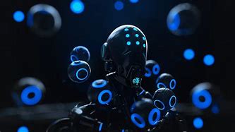 Image result for Blue Robot with Laser Hand Game