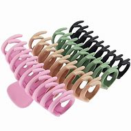 Image result for Round Claw Hair Clips