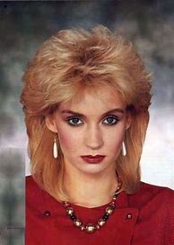 Image result for Layered 80's bob