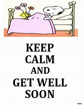 Image result for Snoopy Get Well Soon