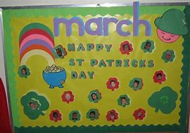 Image result for March Bulletin Board Preschool