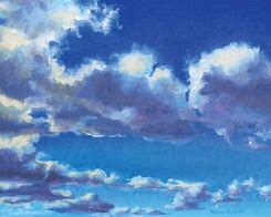 Image result for Paintings of Clouds and Sky