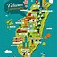 Image result for Taiwan Travel Map