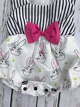 Image result for Baby Girl Easter Romper