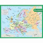 Image result for Europe Map Colorful