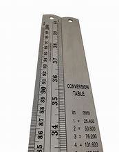 Image result for Meter Metal Ruler