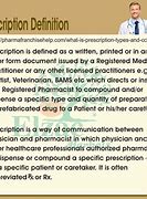 Image result for Prescribed Health Meaning
